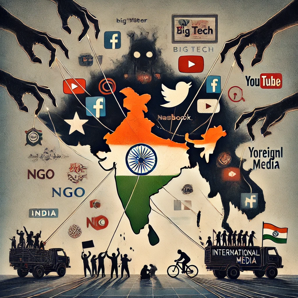 India, Narrative, Unrest, Big Tech, Media, NGOs, Sovereignty