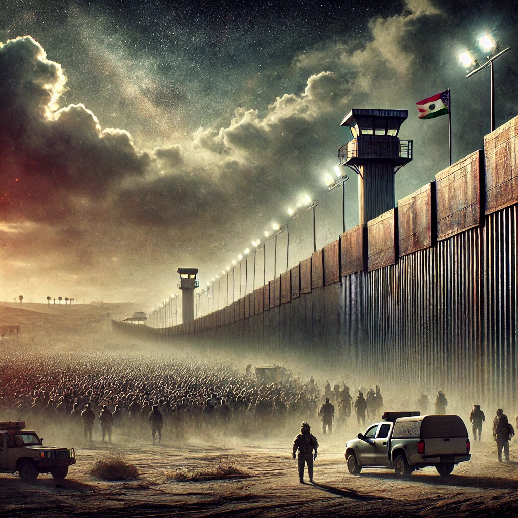 Gaza war, geopolitics, border wall, Middle East conflict, refugee crisis, political analysis, displacement, national security, historical consequences, international relations, power and borders, global politics, Gaza War And Trump Proposal