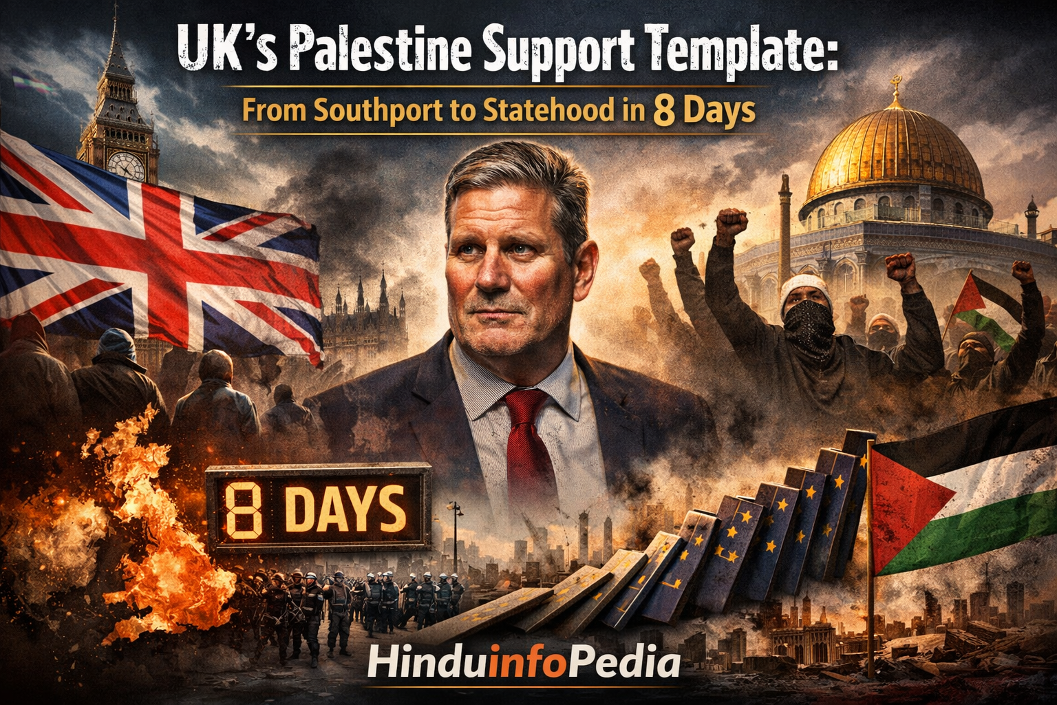 UK politics, Palestine recognition, British Parliament, political pressure, demographic politics, street protests, electoral coercion, European geopolitics, media blackout, foreign policy crisis, UK's Palestine Support Template
