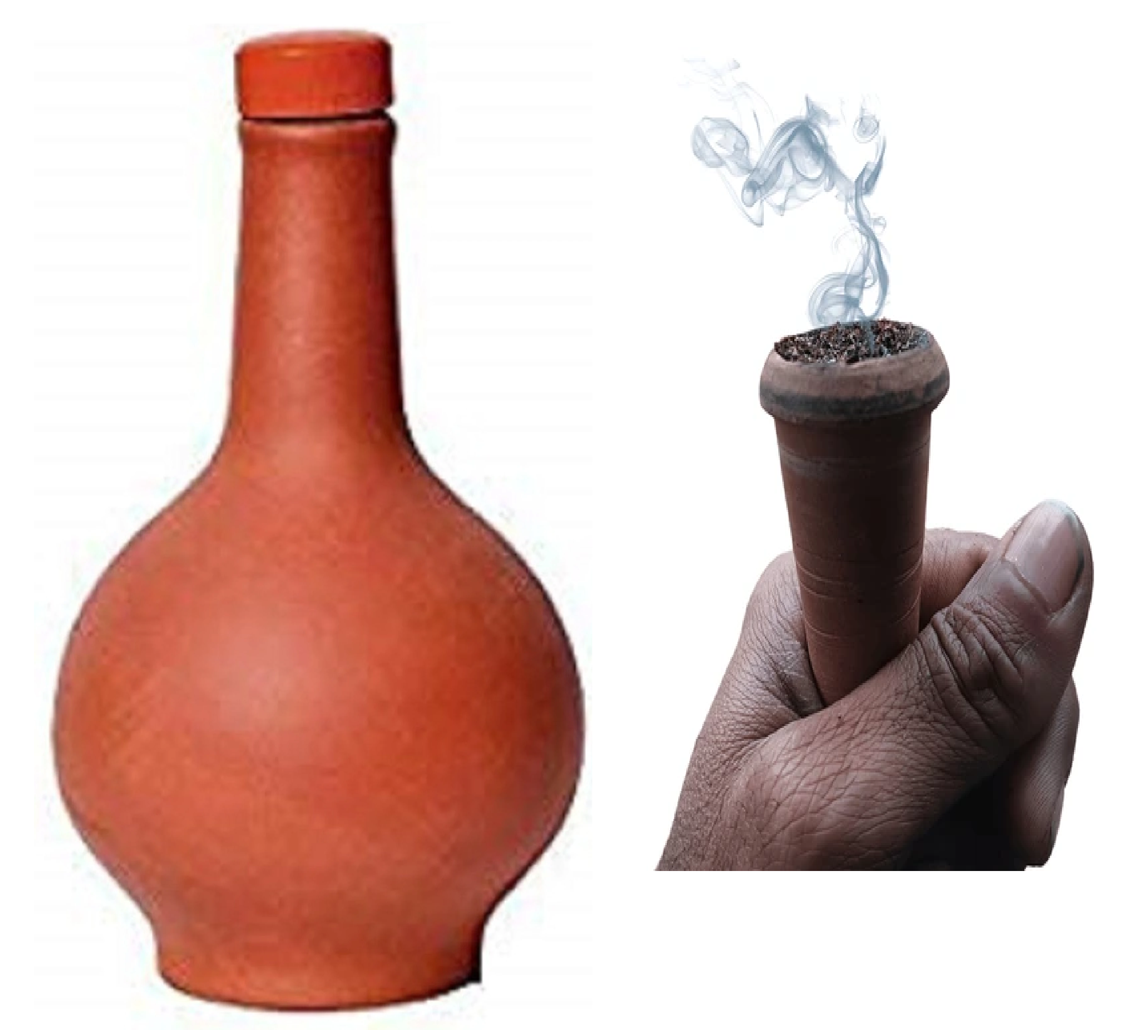 chilam, clay pipe, earthen pot, pottery vessel, traditional clay craft, smoking chilam, potter clay vessel, cultural symbolism, terracotta pottery, clay artifact